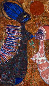 108. Max Walter Svanberg, "Systrar diandes den gyllene dagen" (Sisters).