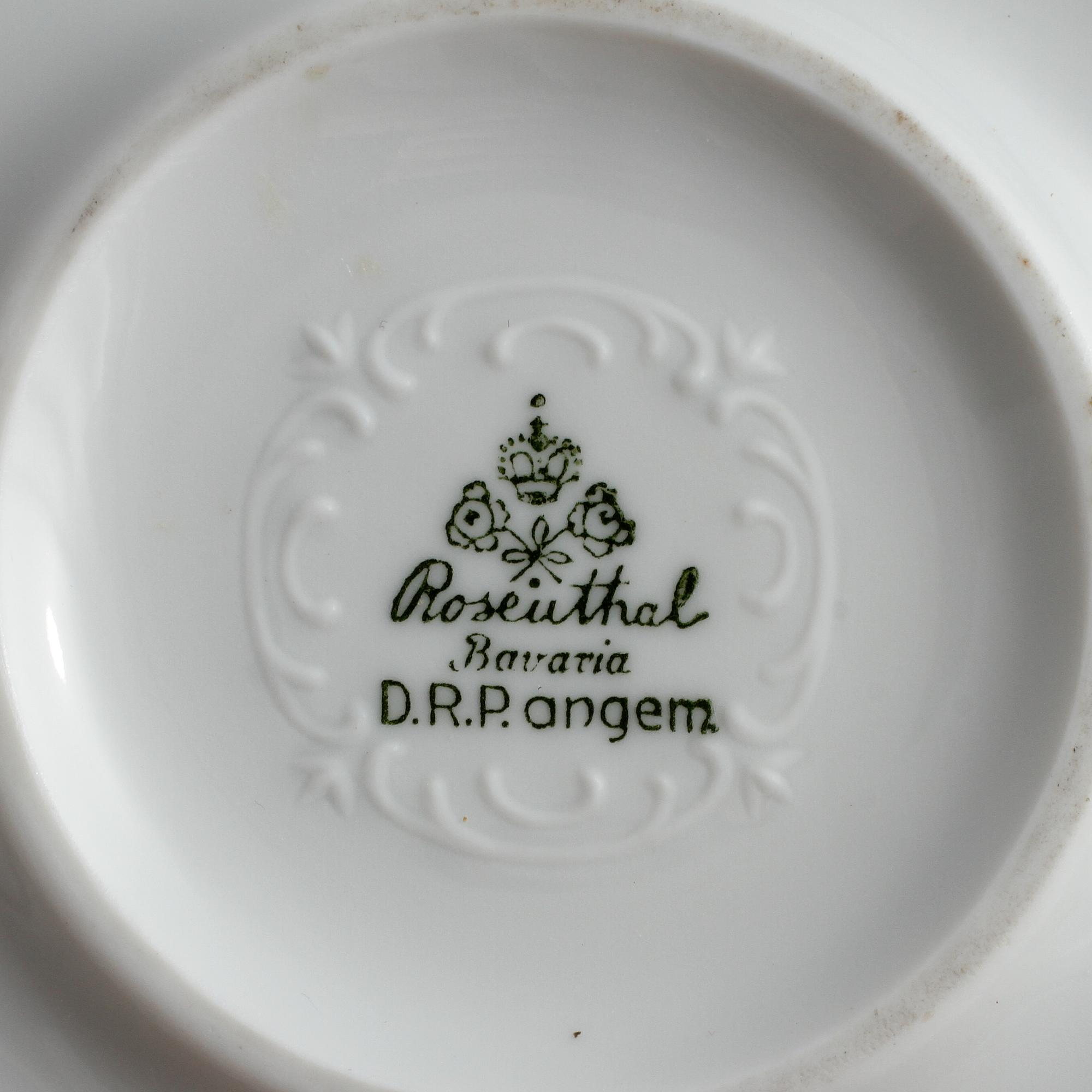 FIGURIN, porslin, Rosenthal, omkring 1900-talets mitt.