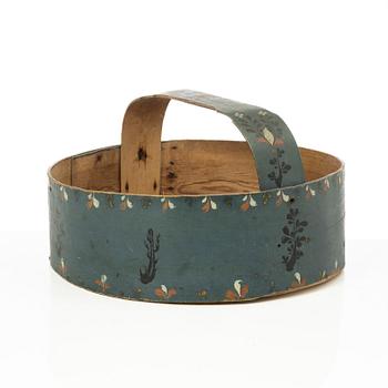 Förningskorg, allmoge, Jämtland, 1800-tal.