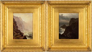 English artist, a pair, 19th Century, oil on canvas.