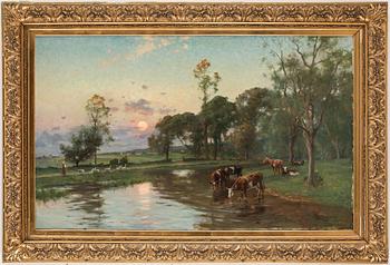 JOHAN ERICSON. Sign Joh. Ericson o dat 1903. Olja på duk.