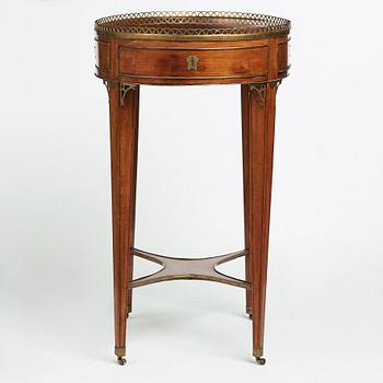 A late Gustavian table, late 18th century.