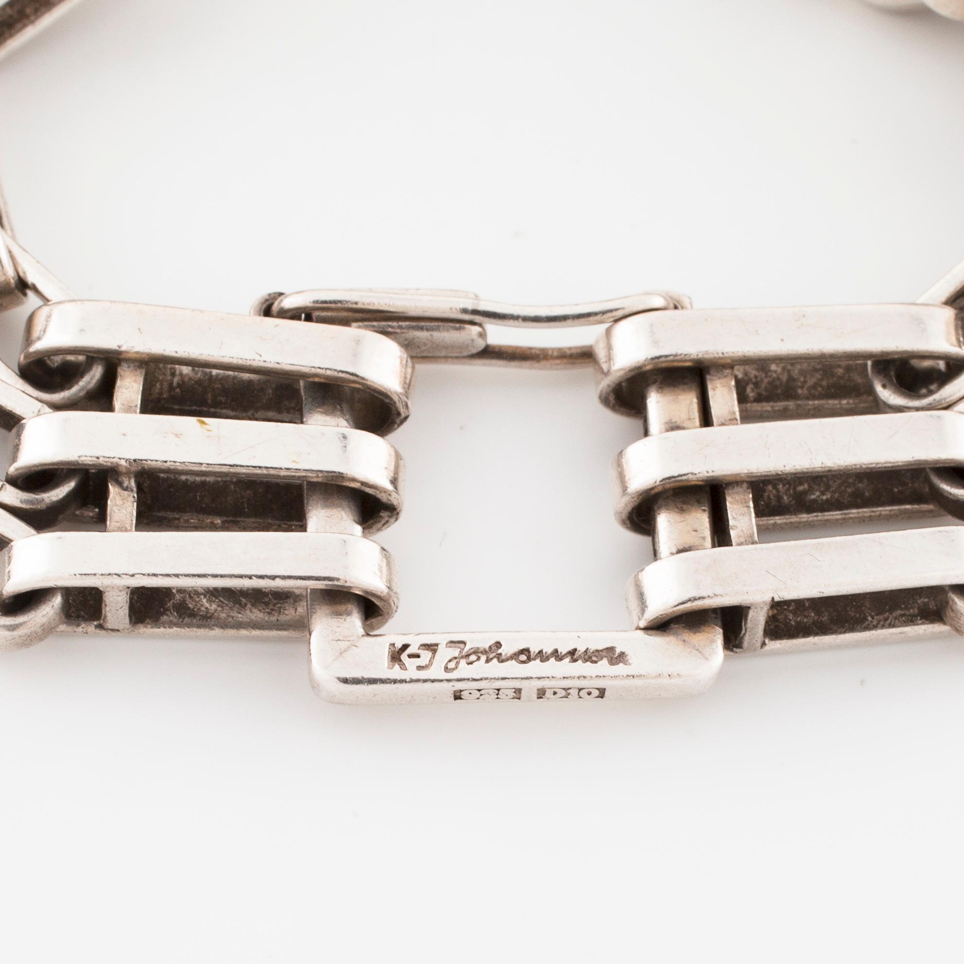 KARL-INGEMAR JOHANSSON, Göteborg, 1978, a bracelet.