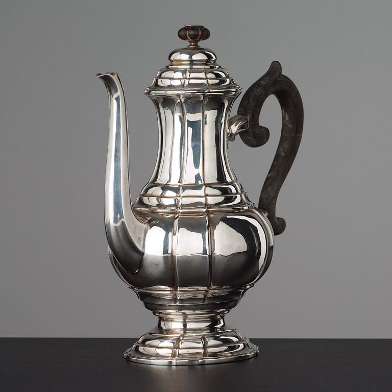 KAFFEKANNA, rokoko, 1700-talets mitt.