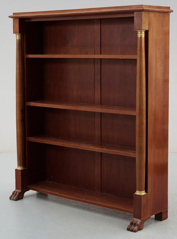 BOKHYLLA, empirestil, sent 1800-tal.