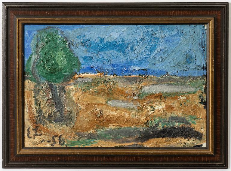 Evert Lundquist, "På fältet".