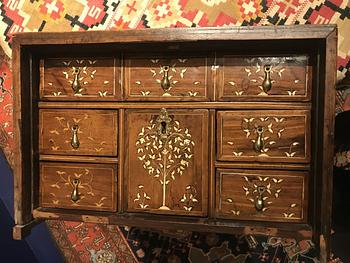 A cabinet, Indian for the Portugese market, 1600/1700's.