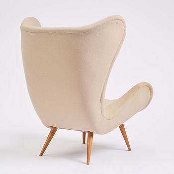 A Swedish Modern easy chair, 1940-50s.