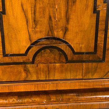 A Swedish late baroque cupboard, mid 18th century.