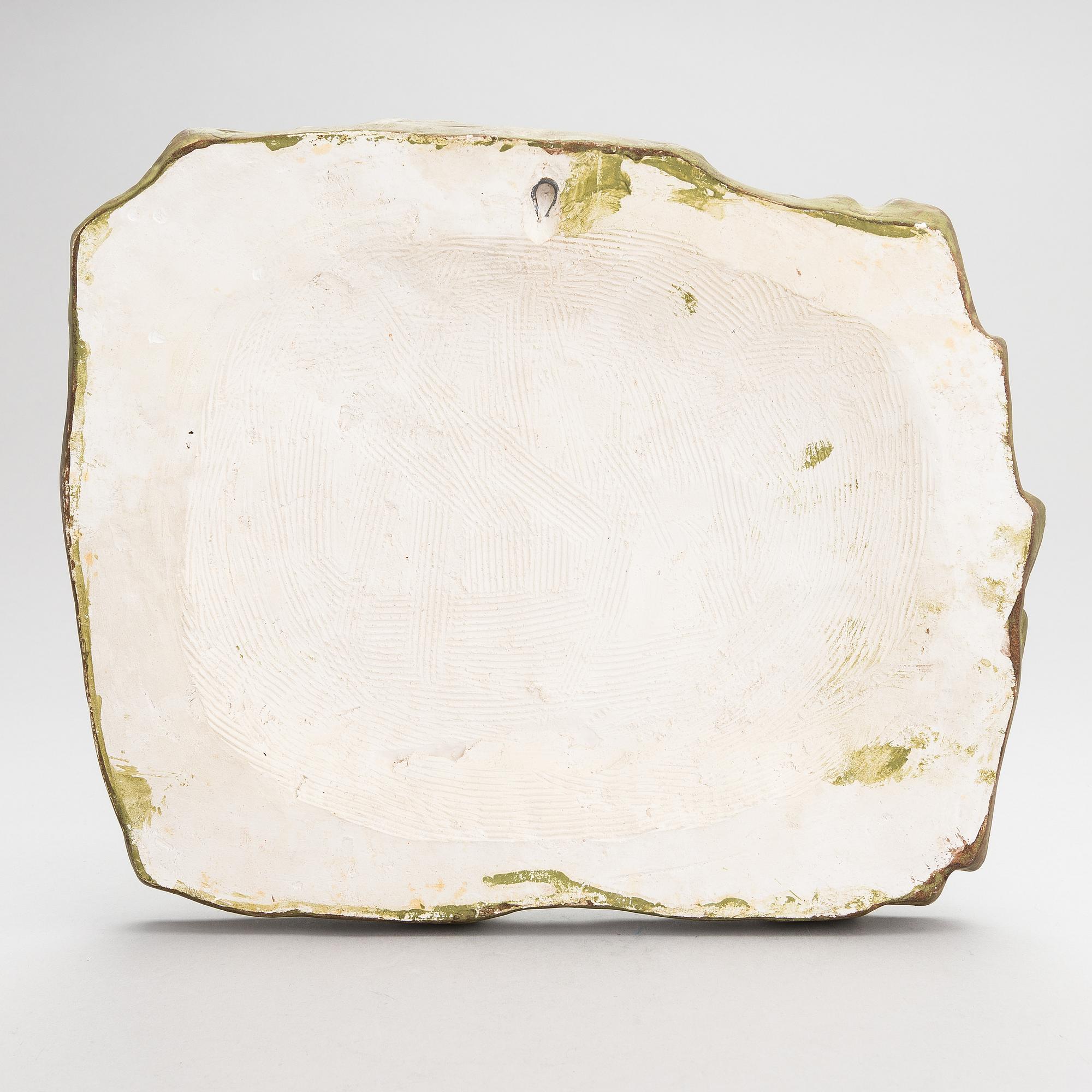 Wäinö Aaltonen, patinated plaster relief, signed and dated 1951.