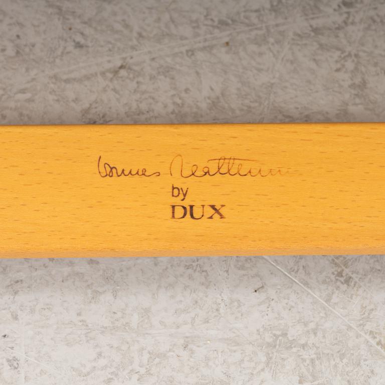 Bruno Mathsson, a pair of 'Ingrid' armchairs, Dux, Sweden, second half of the 20th century.