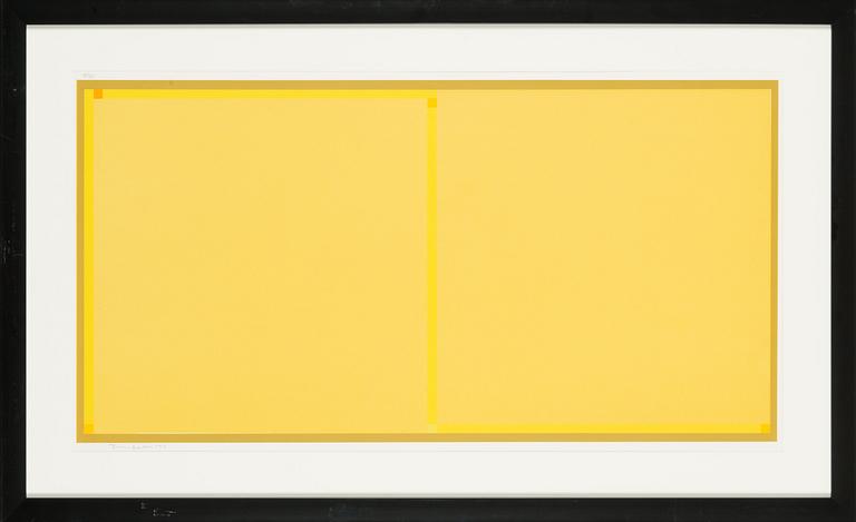 Timo Aalto, silkscreen, signed and dated -91, numbered 7/33.