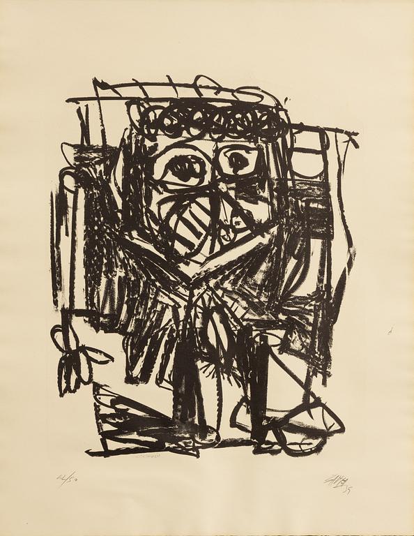 Antonio Saura, Utan titel.