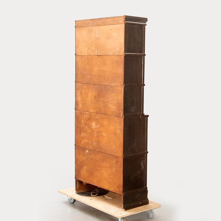 A Heinrich Zeiss  book shelf Germany early 20th century.