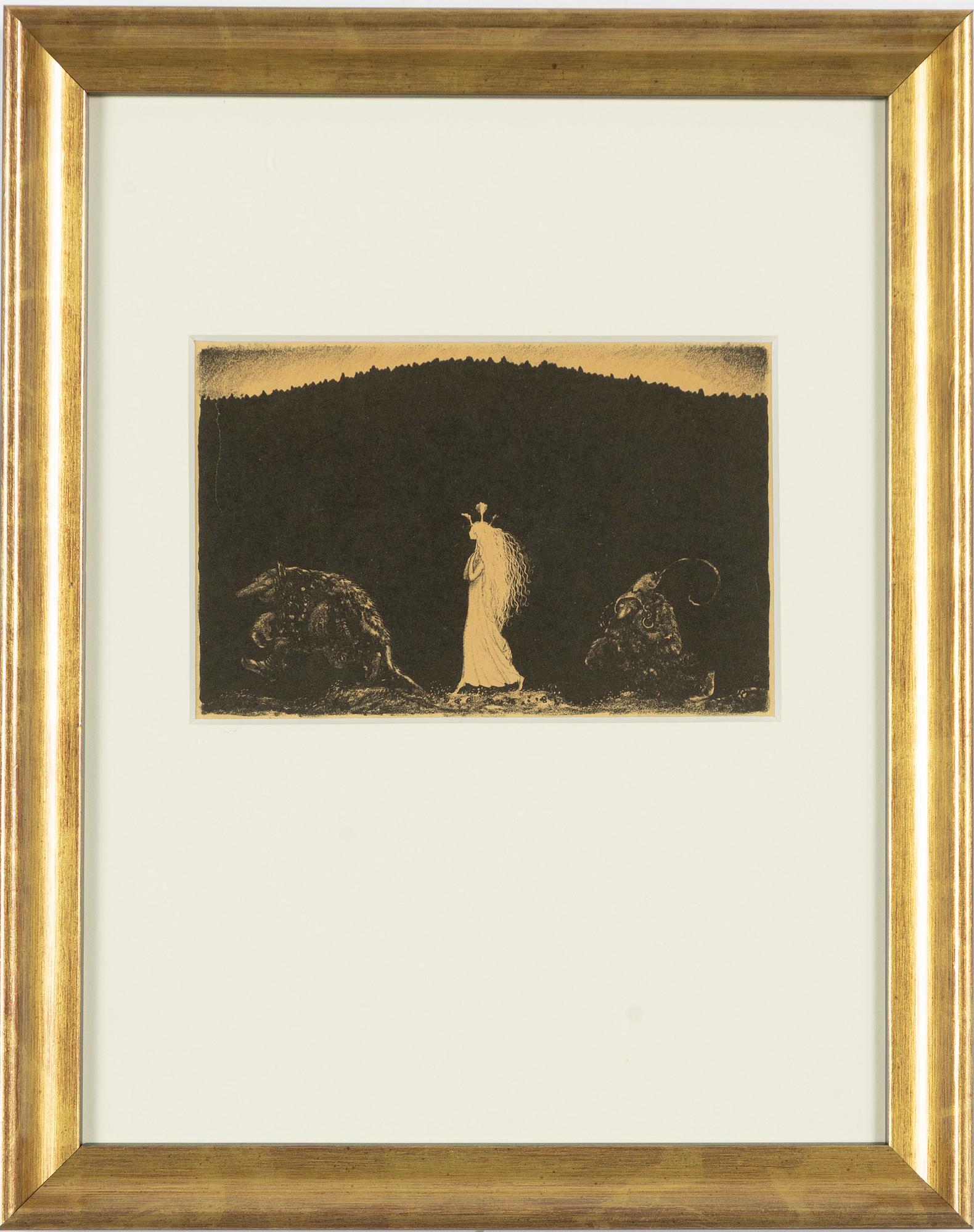 John Bauer, "Trollens Styfdotter".