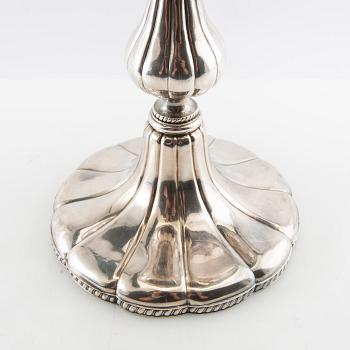 Wilhelm Pettersson  uppsatsskål silver, 1875 Åbo Finland.