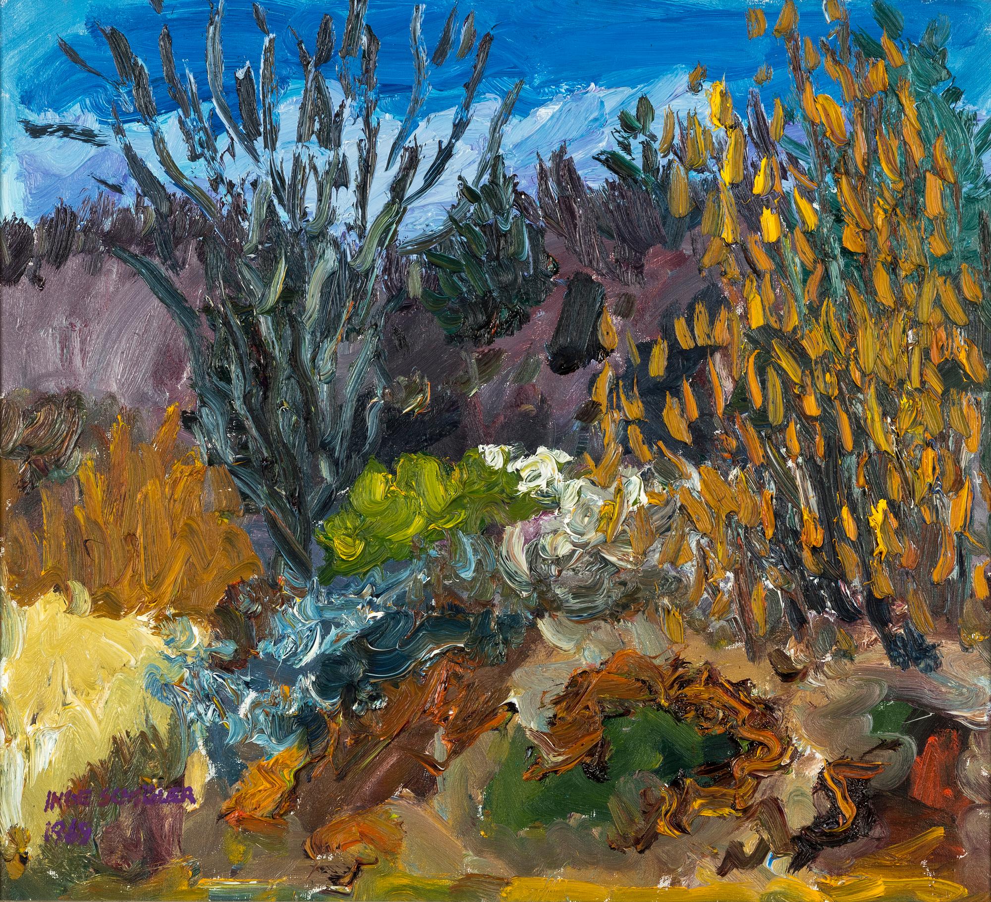 Inge Schiöler, "Vårligt buskage".