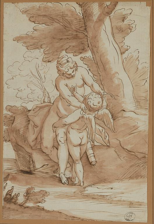 Luca Cambiasi, hans efterföljd, Venus och Amor.