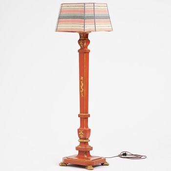 Carl Malmsten, golvlampa, Swedish Grace, snickarmästare Albin Johansson, Stockholm, för Villa Kvikkjokk, 1927.