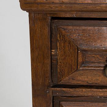 Byrå, senbarock, England, 1700-talets mitt och 1900-tal.