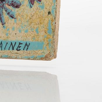 Birger Kaipiainen, a 1940s wall relief, signed Kaipiainen.