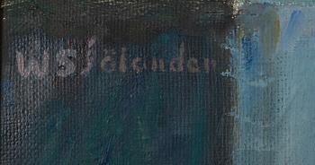 Waldemar Sjölander, canvas, signed.