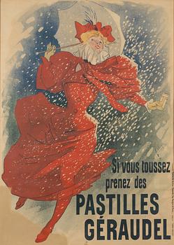 Jules Chéret, litografisk affisch, Chaix, Paris, Frankrike, 1895.