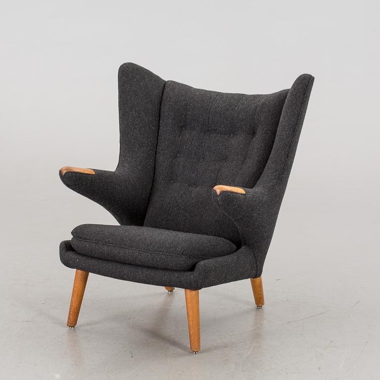 HANS J WEGNER, a Bamse/Papa Bear armchair, later part of the 20th century.