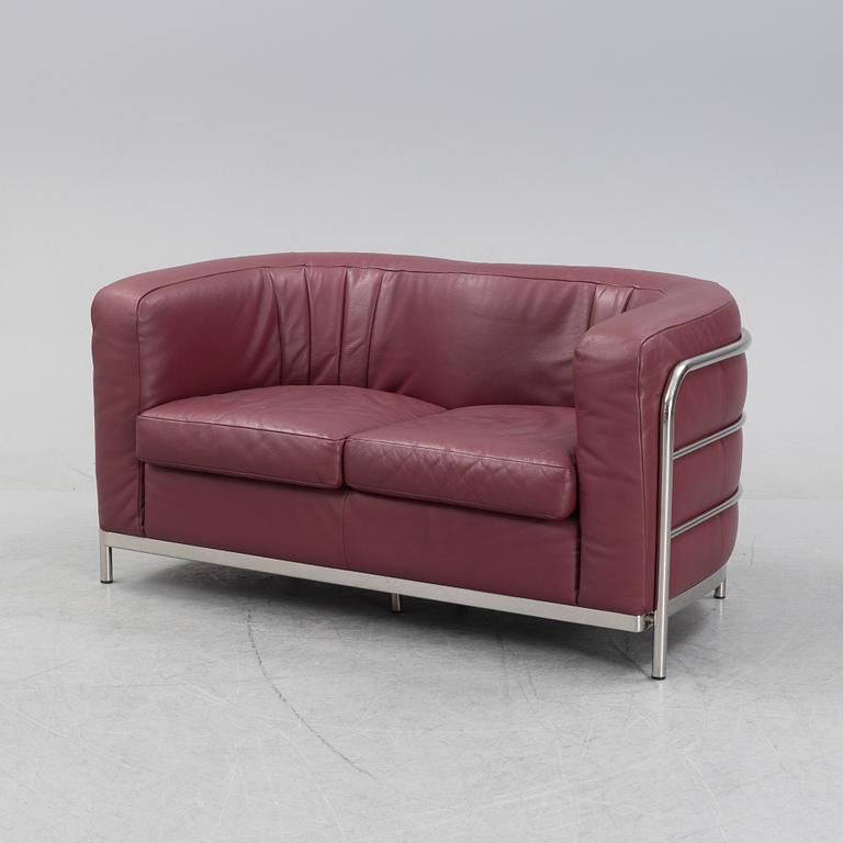 Jonathan de Pas, Donato D. Urbino & Paolo Lomazotti, a two-seat 'Onda' sofa, Zanotti, Italy, model launched 1985.