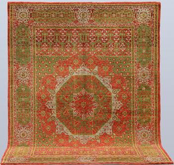 An oriental carpet, Mamluk, approx. 205 x 148 cm.