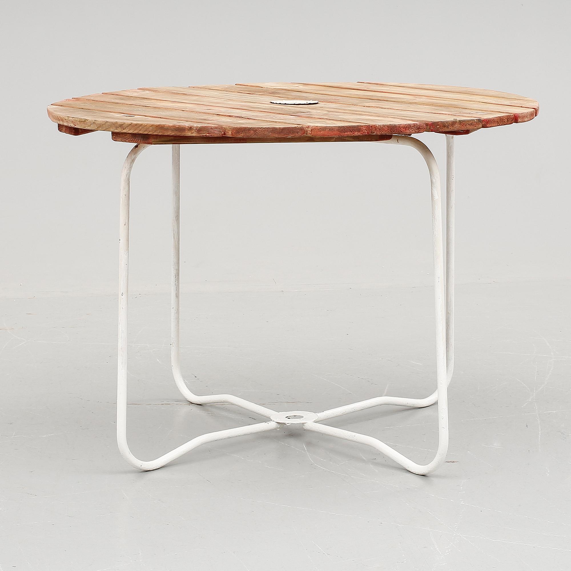 TRÄDGÅRDSGRUPP, 5 delar, Grythyttan. 1900-talets andra hälft.