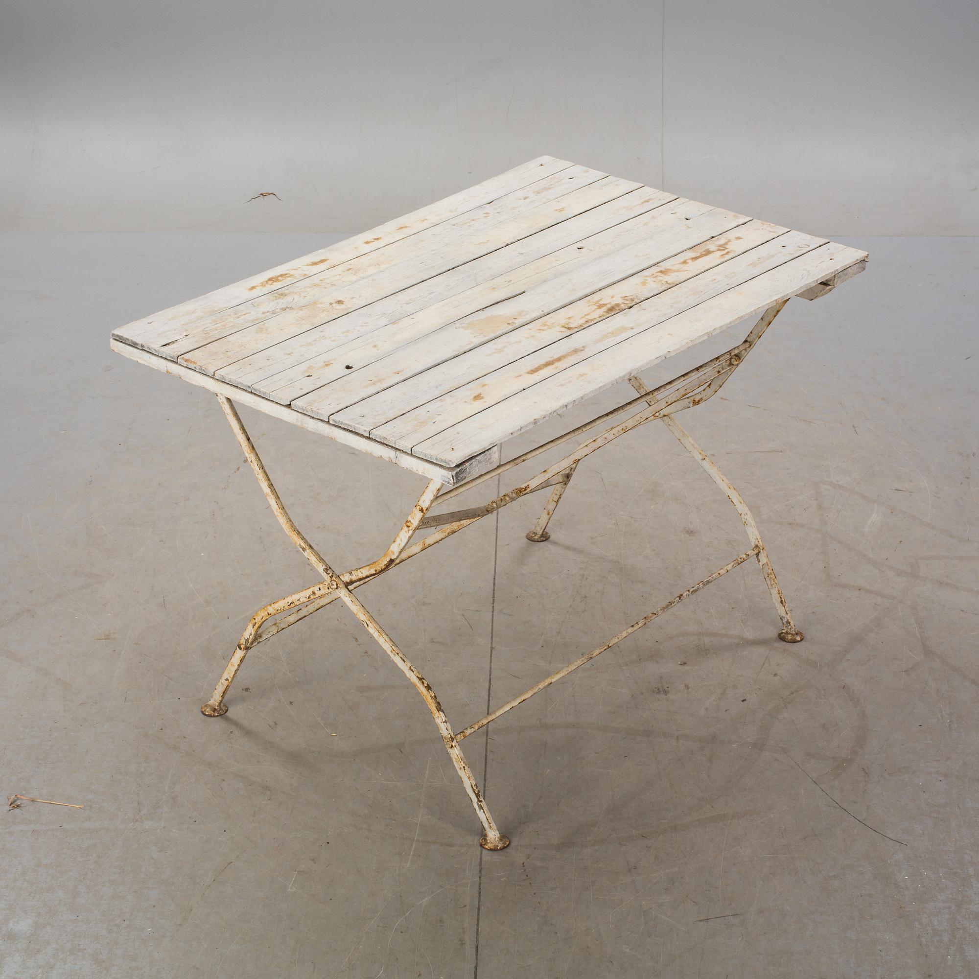 TRÄDGÅRDSMÖBLER, 4 delar. 1900-talets första del.