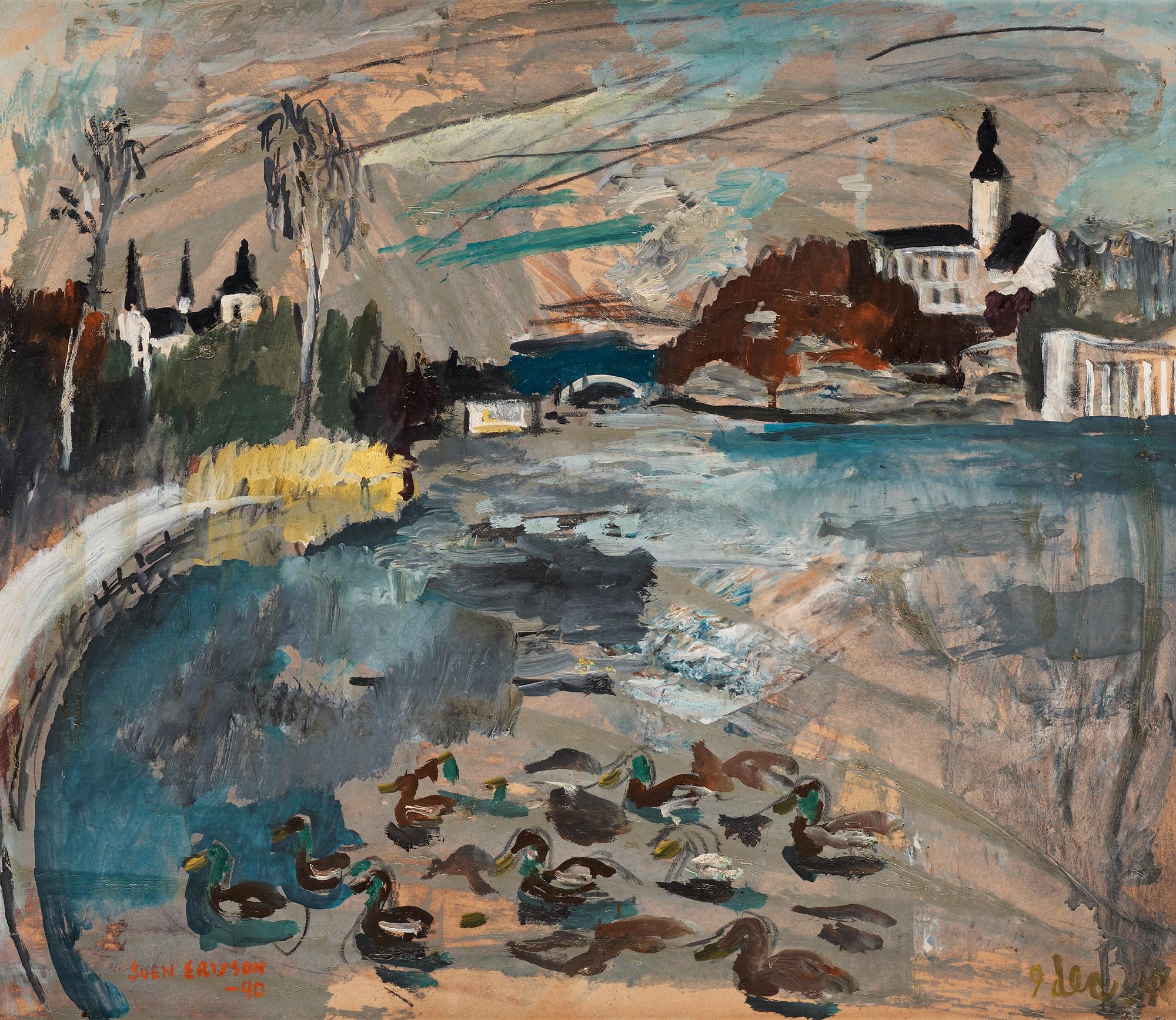 Sven X:et Erixson, "Nattvik, Saltsjöbaden".