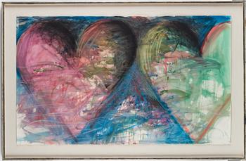 Jim Dine, "Untitled (Hearts)".