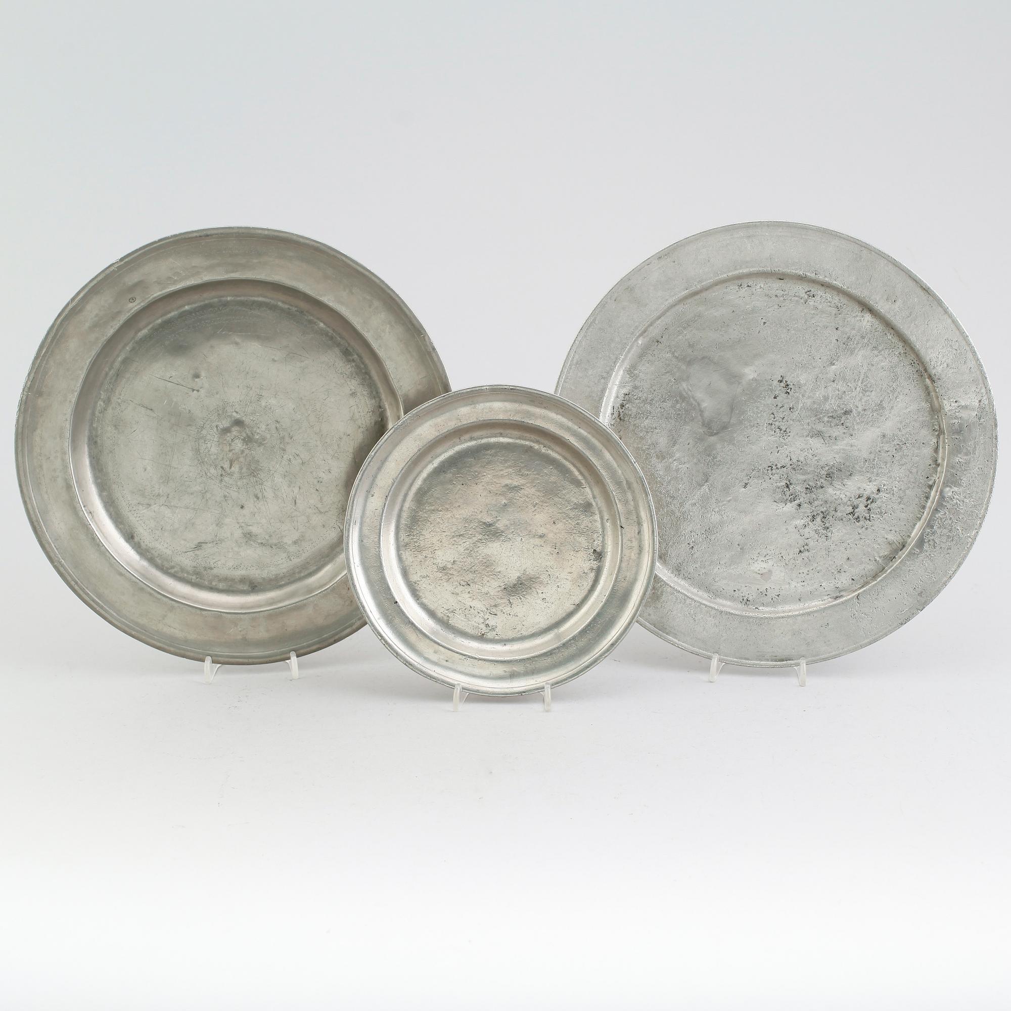 FAT, 3 st, tenn, 1800-tal.