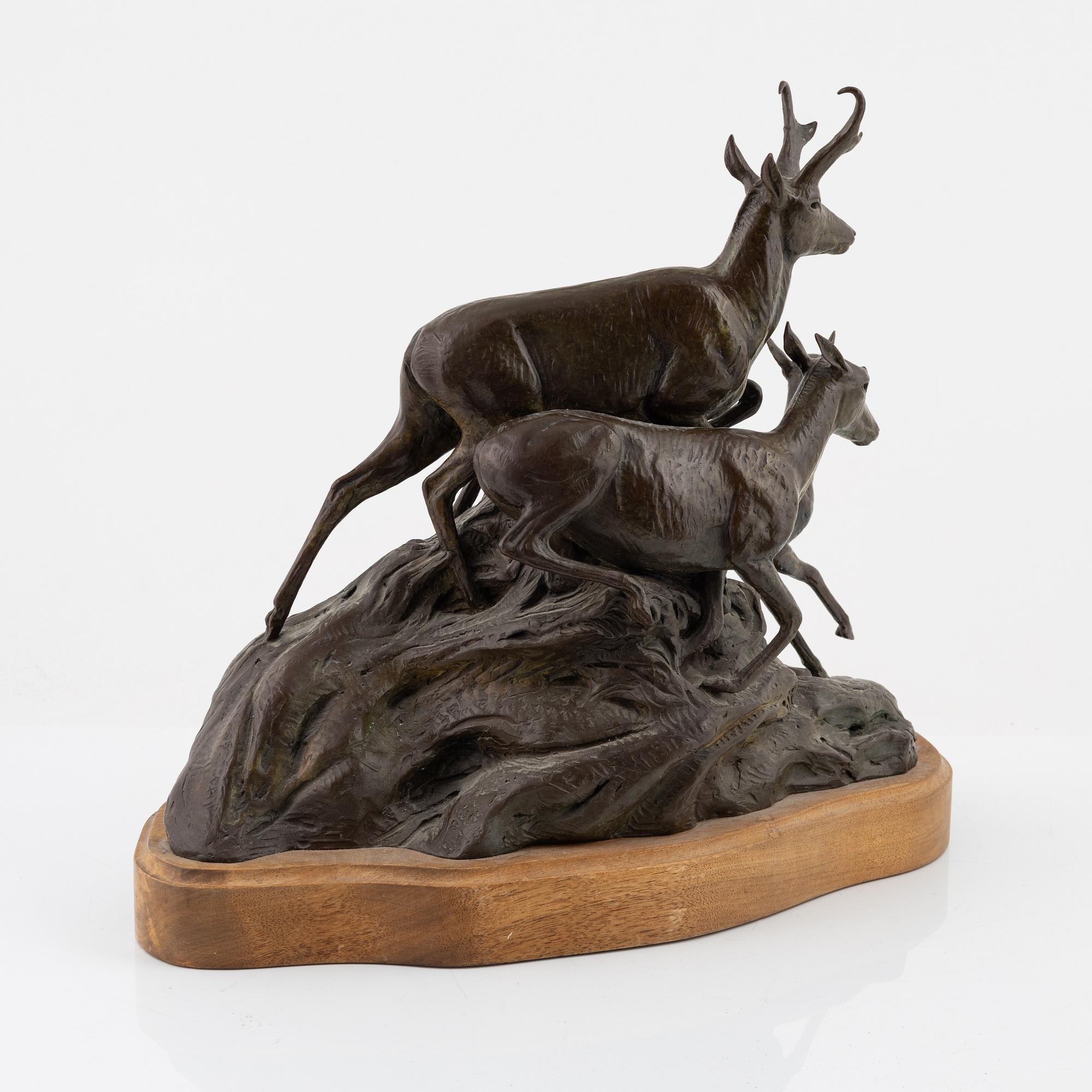 Kent Ullberg, 'Pronghorn pyramid'.