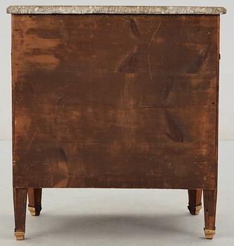 BYRÅ, av Gustaf Foltiern 1782 (mästare i Stockholm 1771-1804). Gustaviansk.