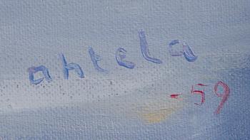 Einar Reuter (H. Ahtela), Yellow landscape.