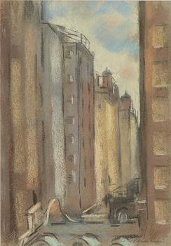 Lotte Laserstein, Cityscape.