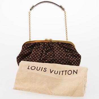LOUIS VUITTON Limited Edition Monogram Aumoniere  Evening Bag.