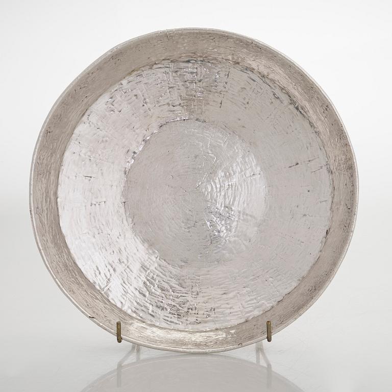 Tapio Wirkkala, skål, sterlingsilver, TW 289, Kultakeskus, Tavastehus 1969. Modellen formgiven 1963.
