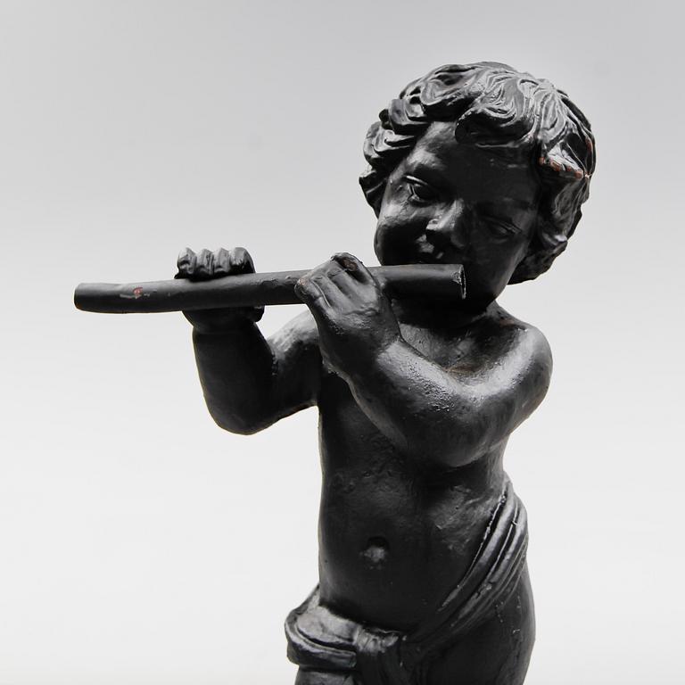 TRÄDGÅRDSSKULPTUR, gjutjärn, modern tillverkning.