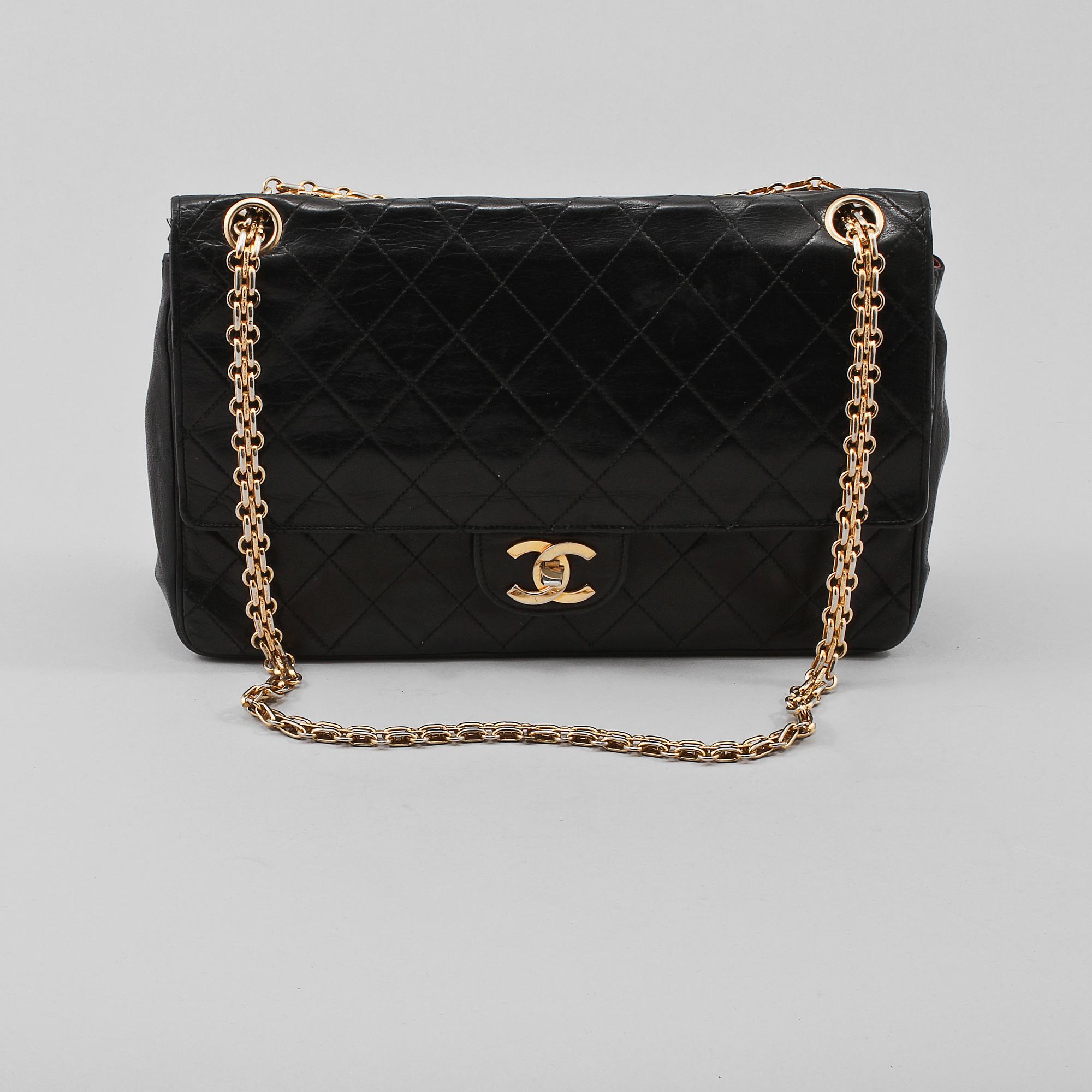 HANDVÄSKA, "Double Flap-bag", Chanel.
