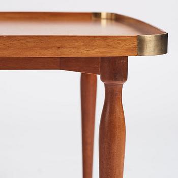 Josef Frank, a model 1074 mahogany coffee table, Svenskt Tenn, Sweden.