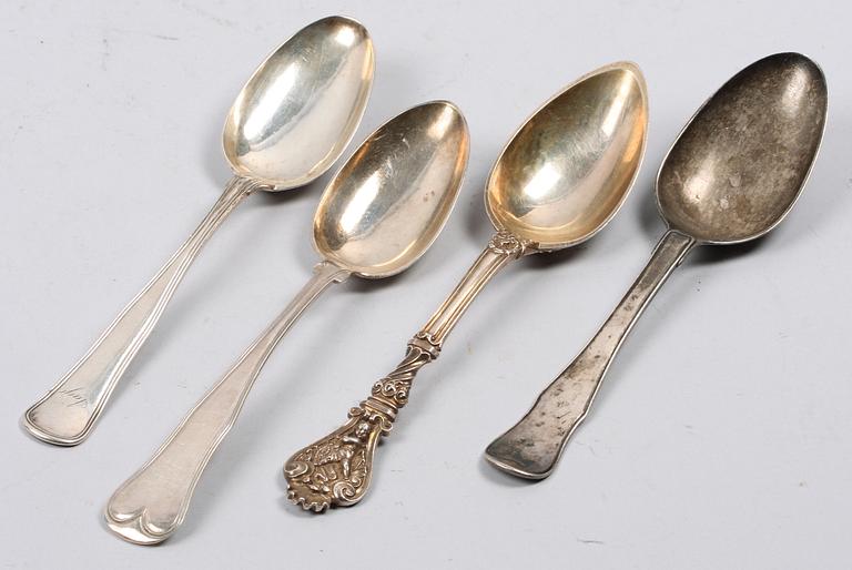 MATSKEDAR, 4 st. Silver.