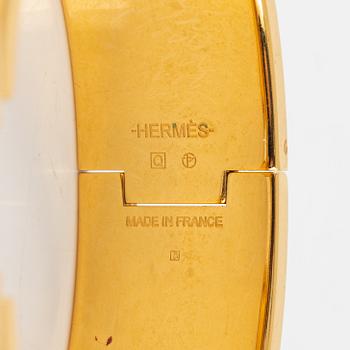 Hermès, armband, "Clic Clac H", GM.