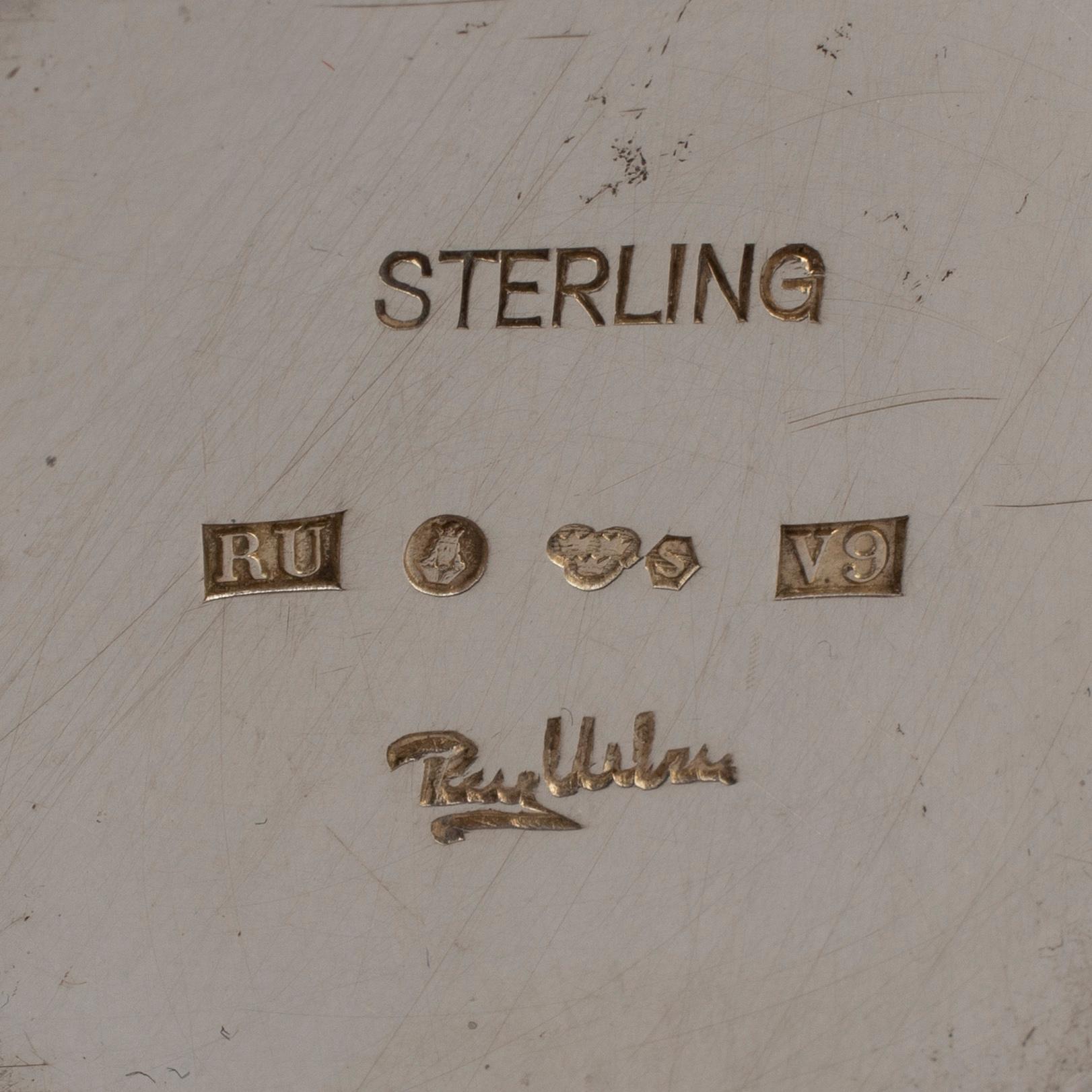 REY URBAN, a sterling silver bowl, Stockholm 1971.