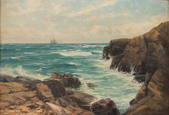 Woldemar Toppelius, Ship on the Horizon.
