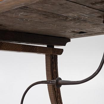 A Spanish table, 19th/20-th century.