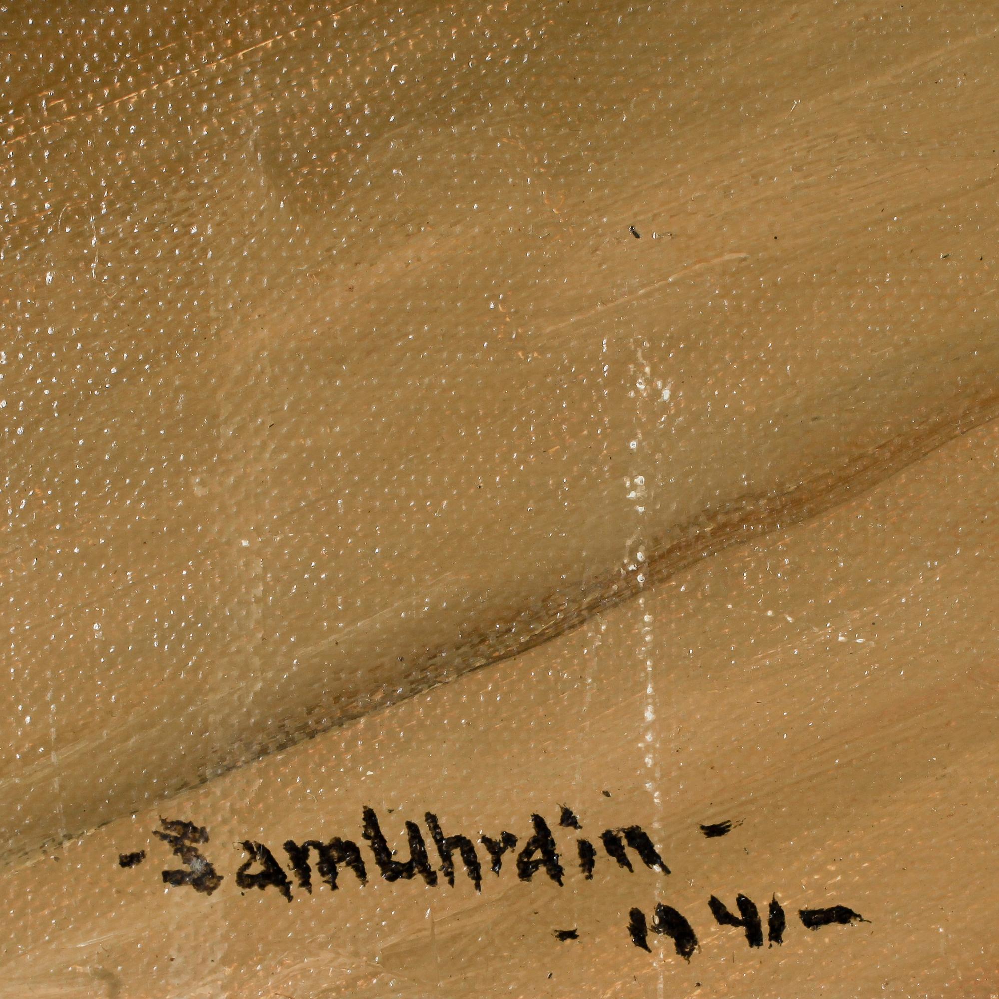 SAM UHRDIN, olja på duk, sign o dat 1941.